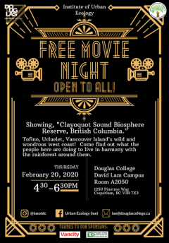 Free Movie Night Open to All Poster