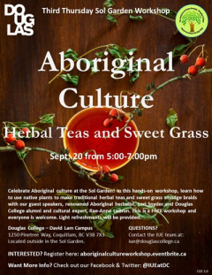 Aboriginal Culture; Herbal Teas And Sweet Grass